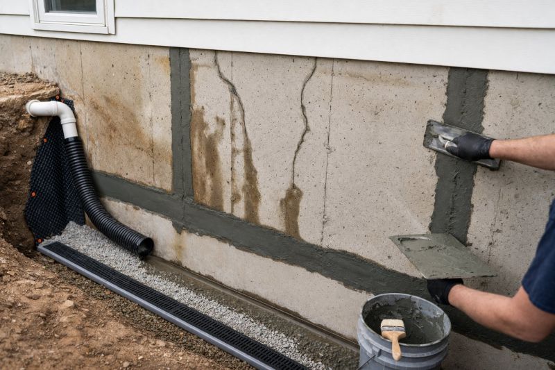 Basement Foundation Repair in Branford, CT