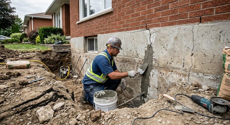 Basement Foundation Repair in East Haven, CT