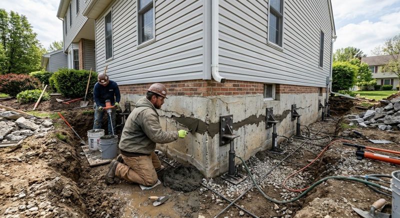 Basement Foundation Repair in Salem, CT