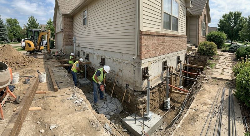 Basement Underpinning in Madison, CT