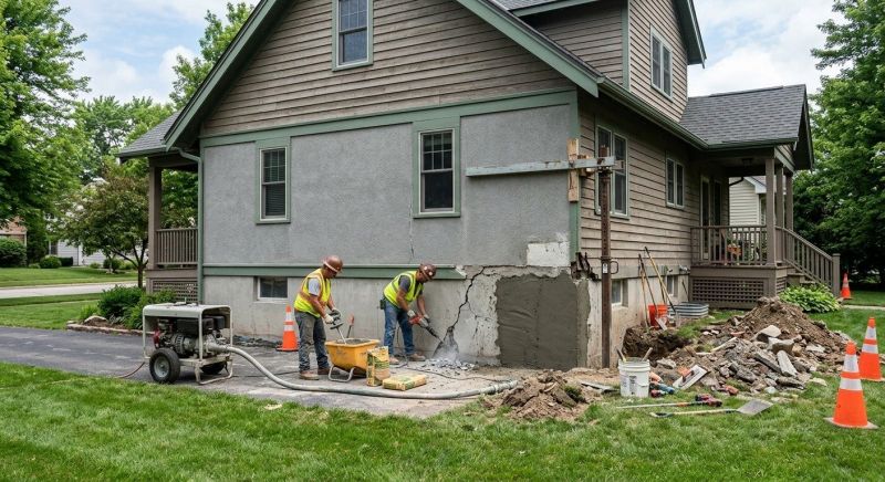 Building Foundation Repair in Guilford, CT