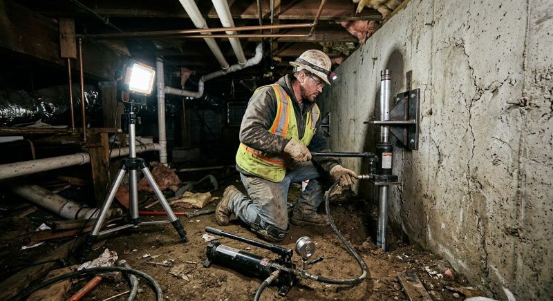 Concrete Foundation Leveling in Southold, NY