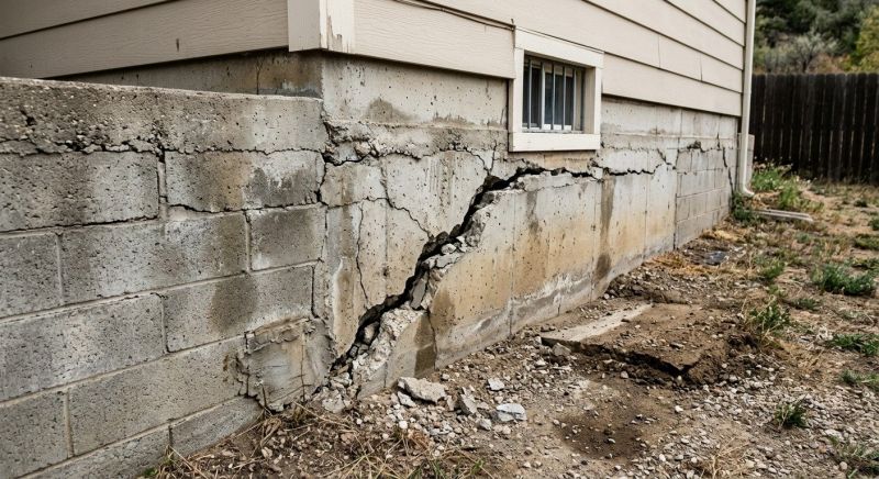 Cracked Foundation Repair in East Haven, CT