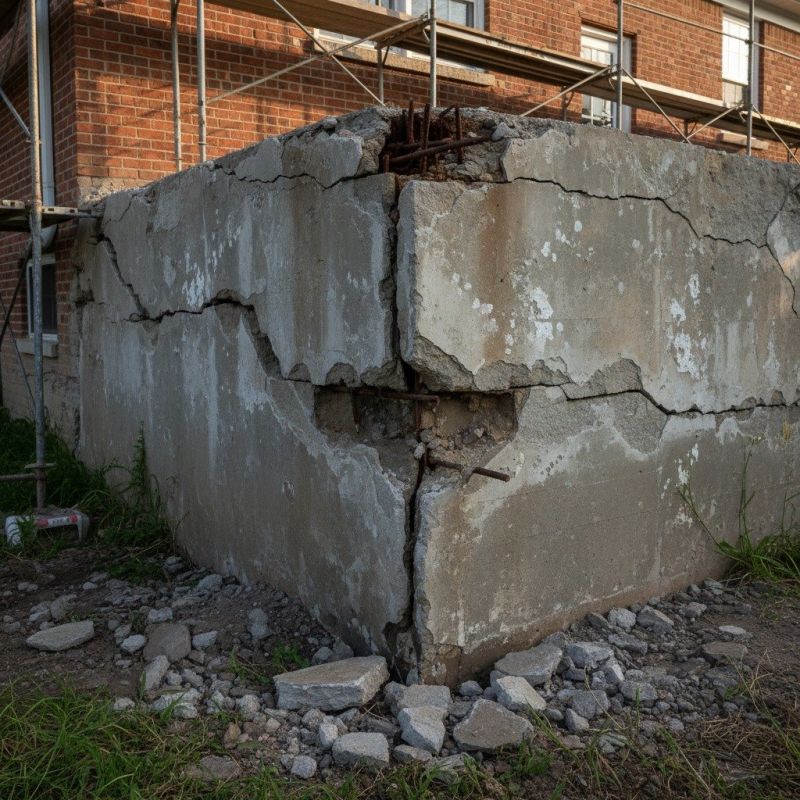 Cracked Foundation Repair in Westbrook, CT