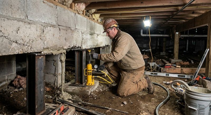 Crawlspace Foundation Repair in Durham, CT