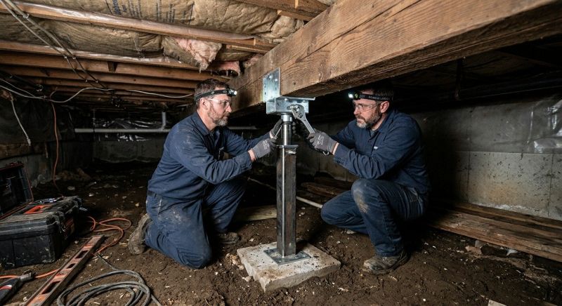 Crawlspace Foundation Repair in Killingworth, CT