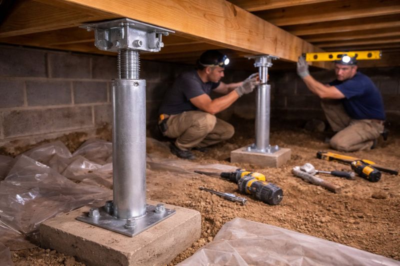 Crawlspace Structural Repair in Madison, CT