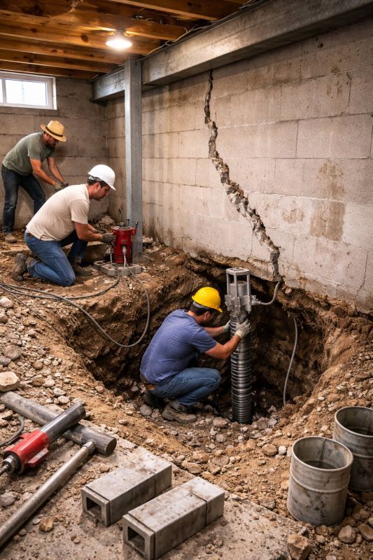 Crawlspace Structural Repair in Madison, CT