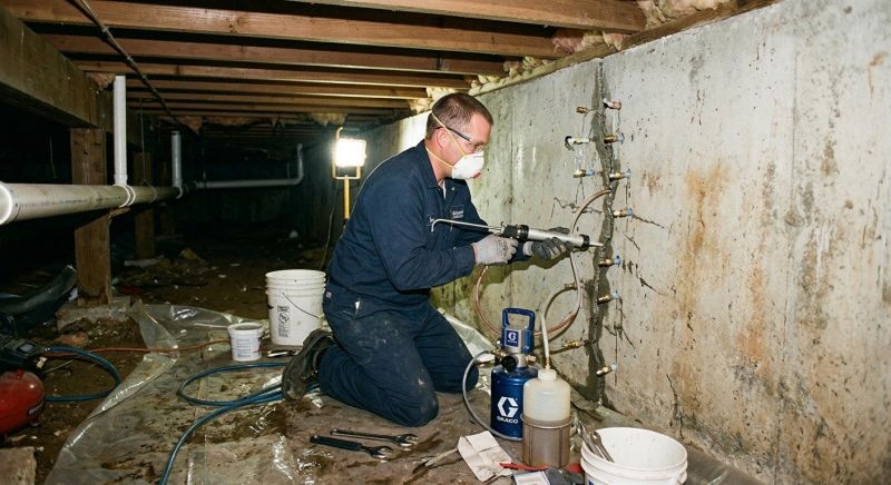 Deep Foundation Repair in Madison, CT
