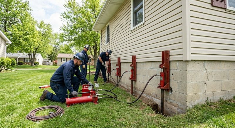 Foundation Jacking in Ansonia, CT