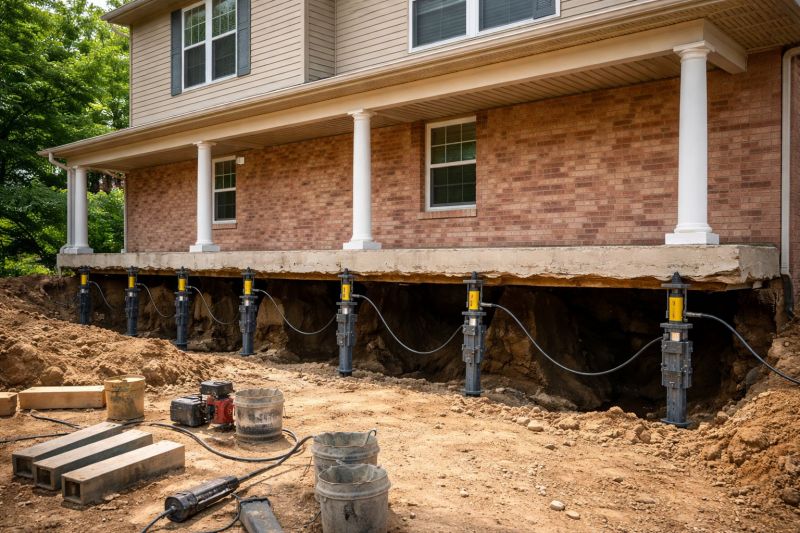 Foundation Jacking in Berlin, CT