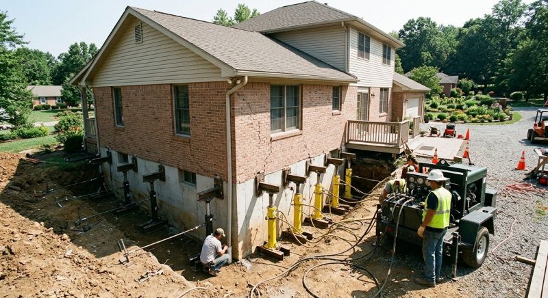 Foundation Jacking in Bethany, CT