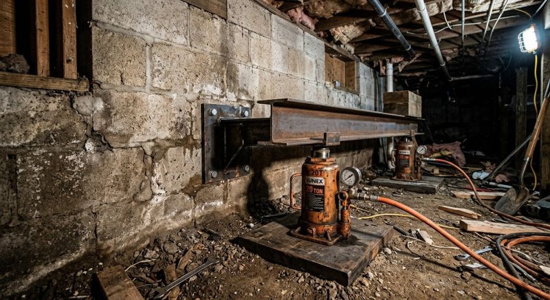 Foundation Jacking in East Berlin, CT