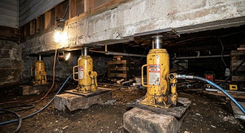 Foundation Jacking in East Haven, CT