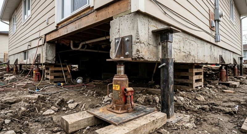 Foundation Jacking in New Haven, CT