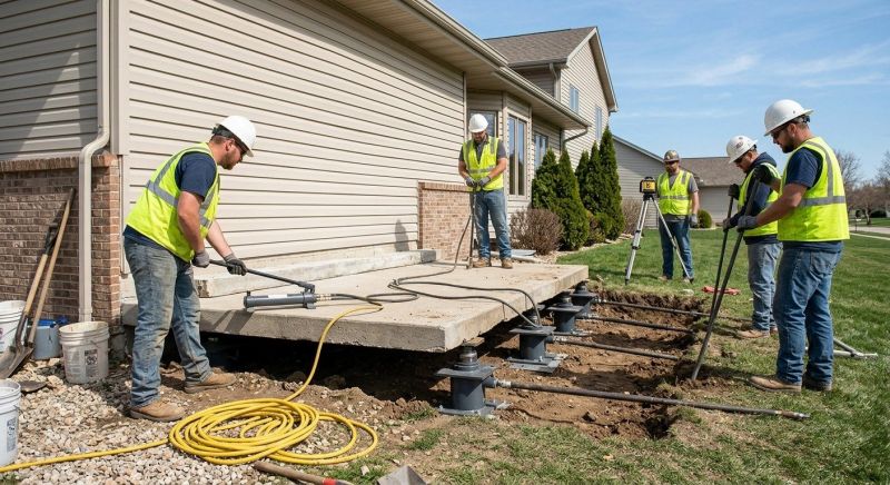 Foundation Lifting in Bethany, CT