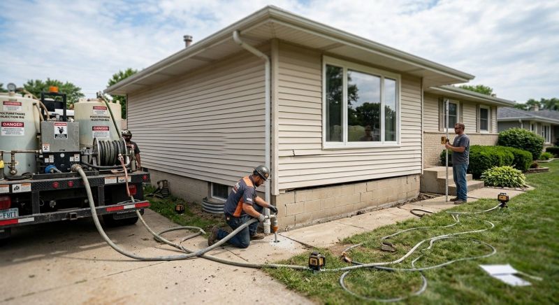 Foundation Lifting in New Haven County, CT