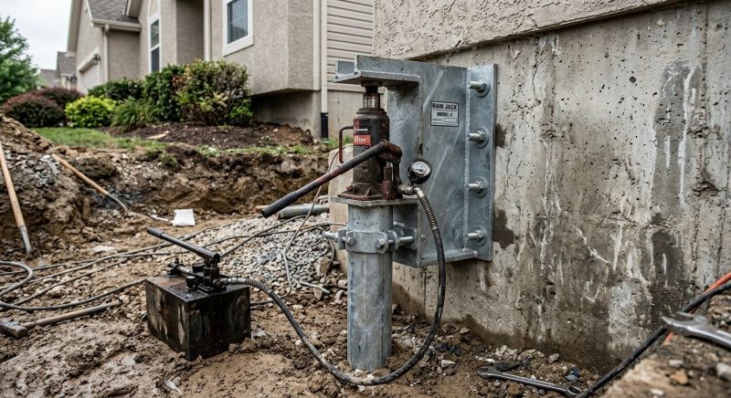 Foundation Pier Leveling in Madison, CT