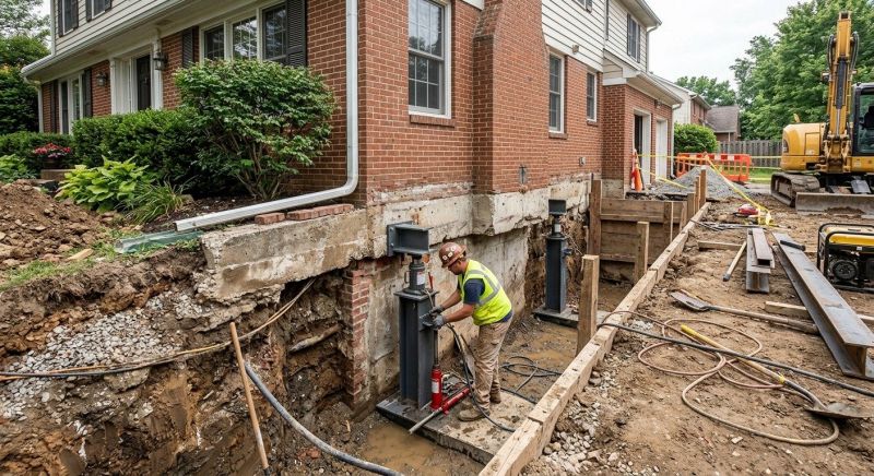 Foundation Raising in Guilford, CT