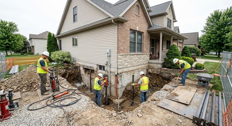 Foundation Renovation in Madison, CT