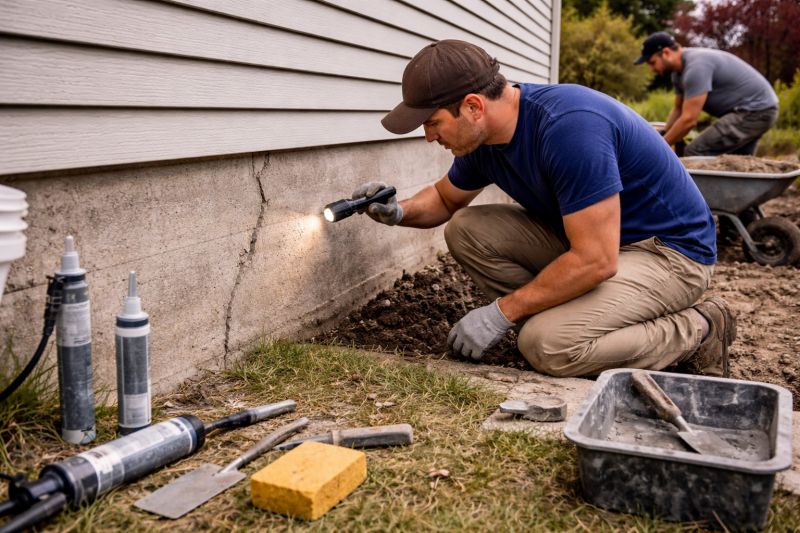Foundation Repair in Meriden, CT