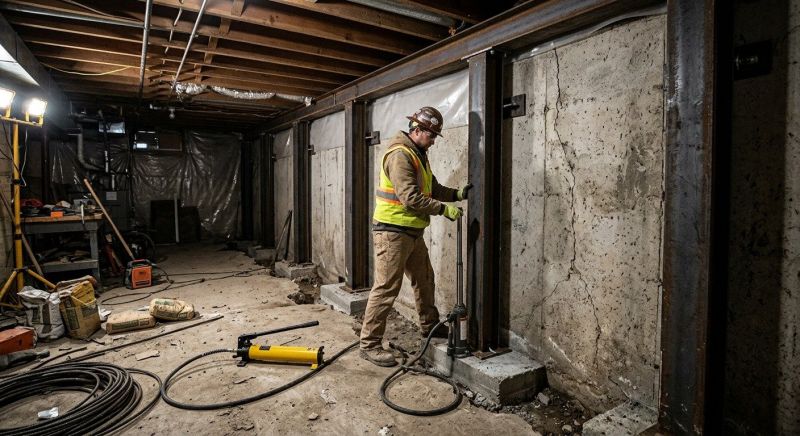 Foundation Stabilizing in Cromwell, CT