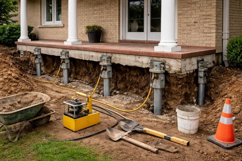 Foundation Stabilizing in Essex, CT