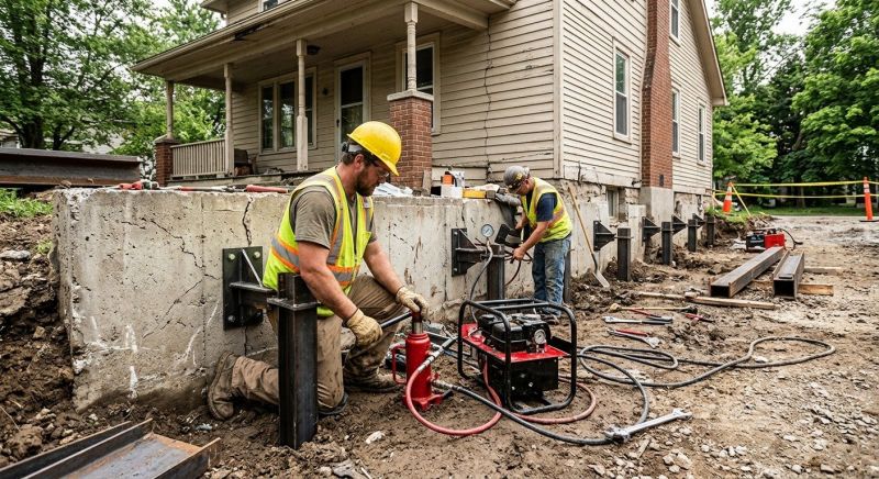 Foundation Stabilizing in North Haven, CT
