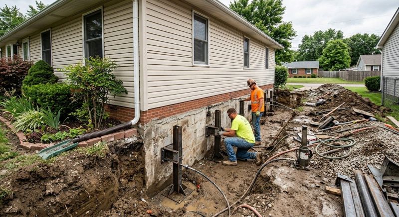 Foundation Stabilizing in Orange, CT