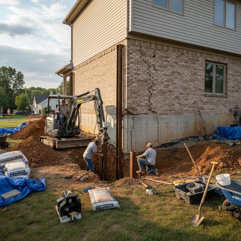 Foundation Structural Repair in Cromwell, CT