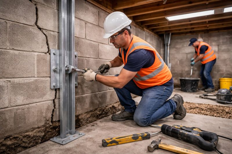 Foundation Structural Repair in Cromwell, CT
