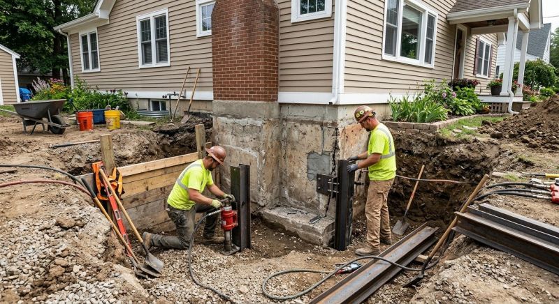 Foundation Structural Repair in East Haven, CT
