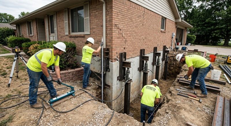 Home Foundation Leveling in Durham, CT
