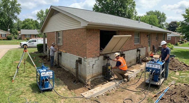 Home Foundation Leveling in Madison, CT