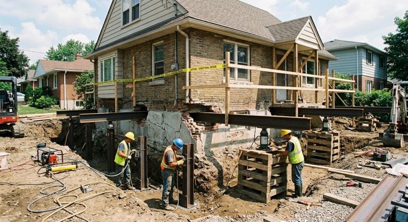 House Foundation Repair in Haddam, CT
