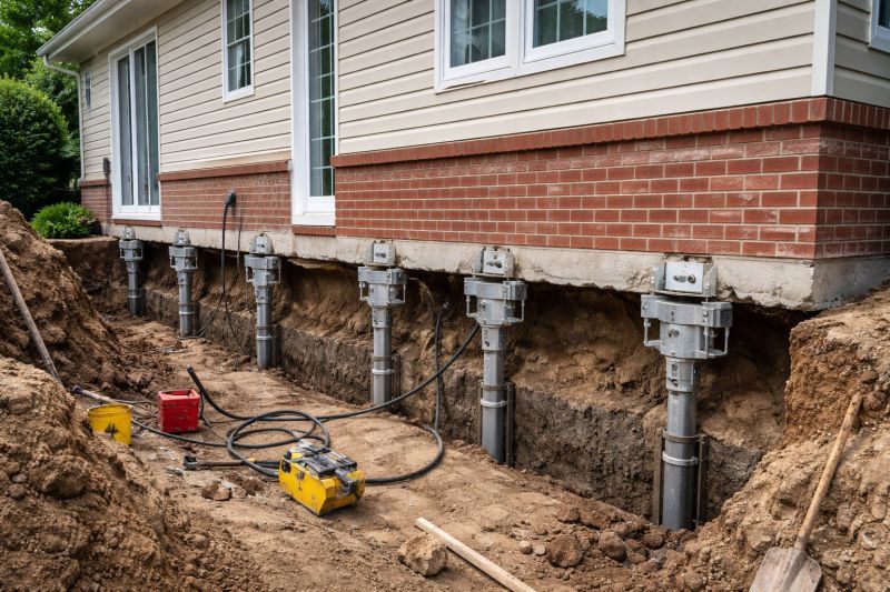 House Underpinning in Madison, CT