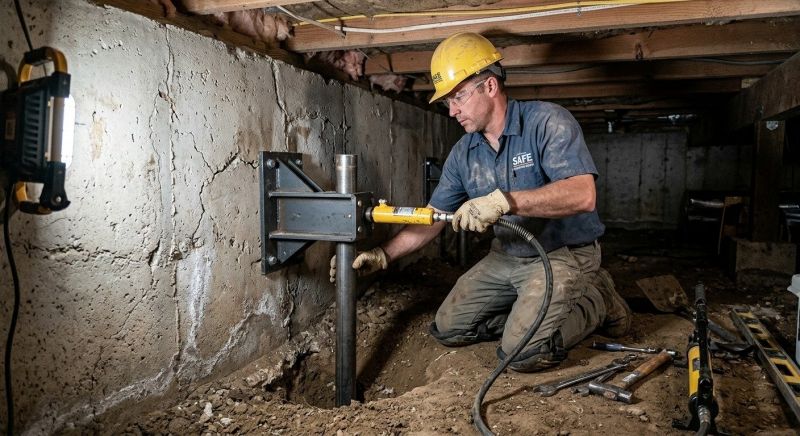 Settling Foundation Service in Colchester, CT