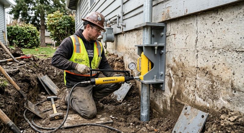 Settling Foundation Service in Durham, CT