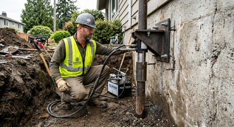 Settling Foundation Service in Hamden, CT