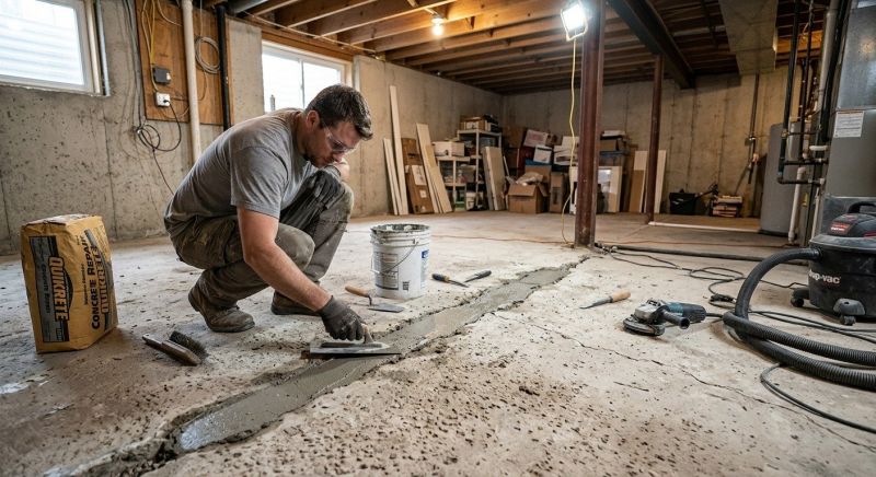 Slab Foundation Repair in Madison, CT
