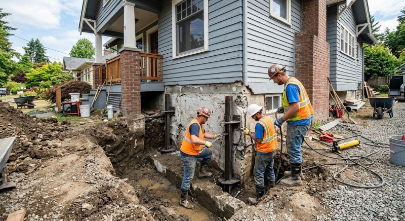 Structural Foundation Repair in Ansonia, CT