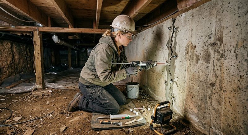 Structural Foundation Repair in Colchester, CT
