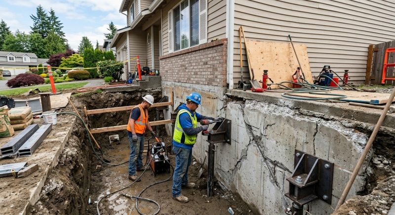 Structural Foundation Repair in Southold, NY