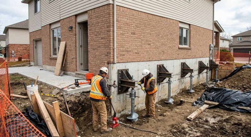 Structural Foundation Repair in Waterford, CT