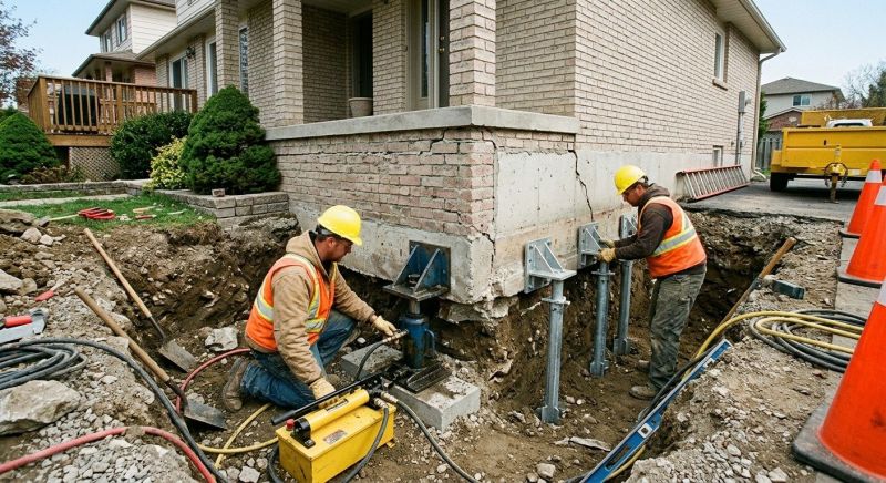 Structural Foundation Repair in Woodbridge, CT