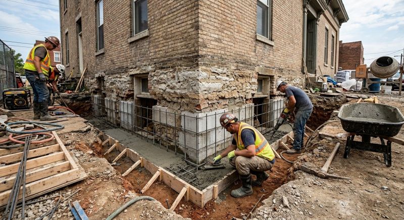 Underpinning Repair in Madison, CT